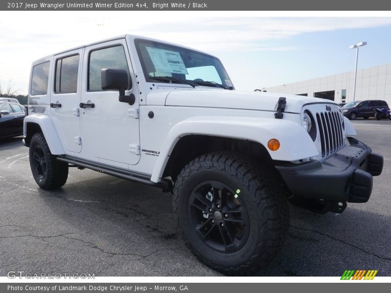 Bright White / Black 2017 Jeep Wrangler Unlimited Winter Edition 4x4