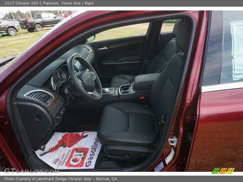 Velvet Red / Black 2017 Chrysler 300 C Platinum