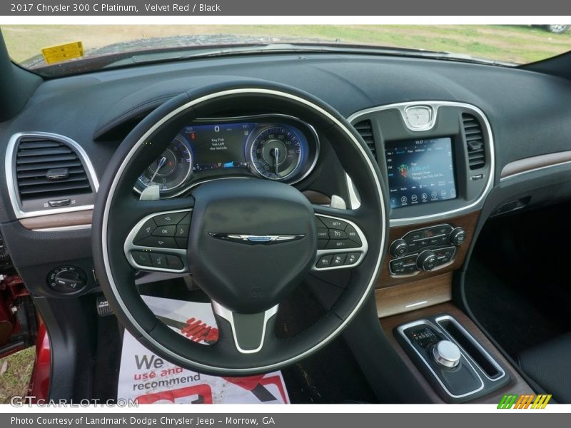 Dashboard of 2017 300 C Platinum