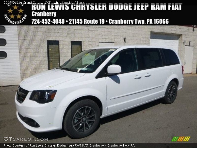 White Knuckle / Black 2017 Dodge Grand Caravan SXT