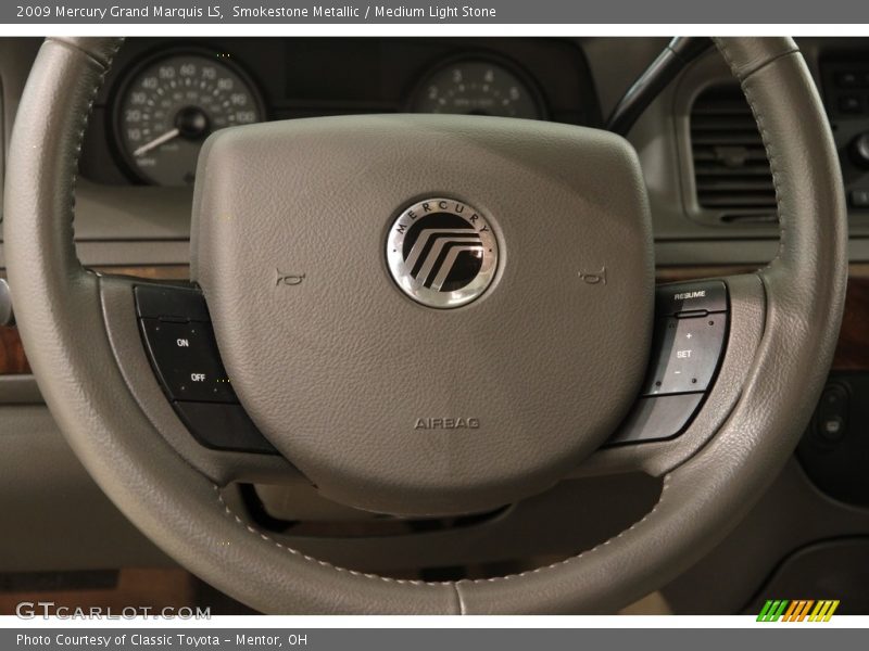 Smokestone Metallic / Medium Light Stone 2009 Mercury Grand Marquis LS