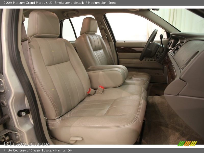 Smokestone Metallic / Medium Light Stone 2009 Mercury Grand Marquis LS