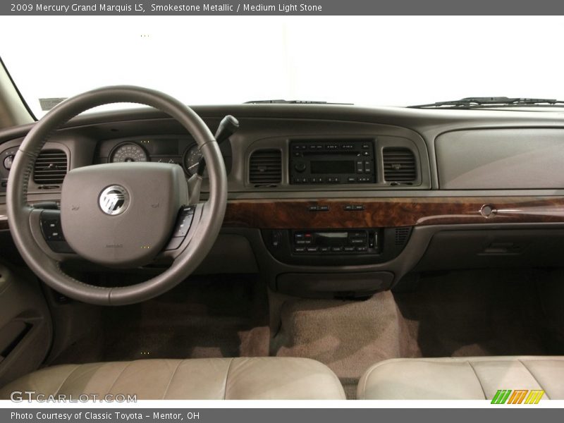 Smokestone Metallic / Medium Light Stone 2009 Mercury Grand Marquis LS