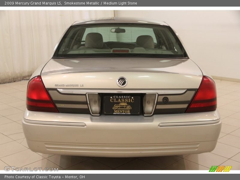 Smokestone Metallic / Medium Light Stone 2009 Mercury Grand Marquis LS