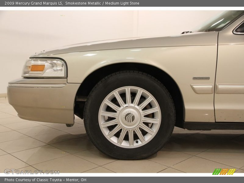 Smokestone Metallic / Medium Light Stone 2009 Mercury Grand Marquis LS