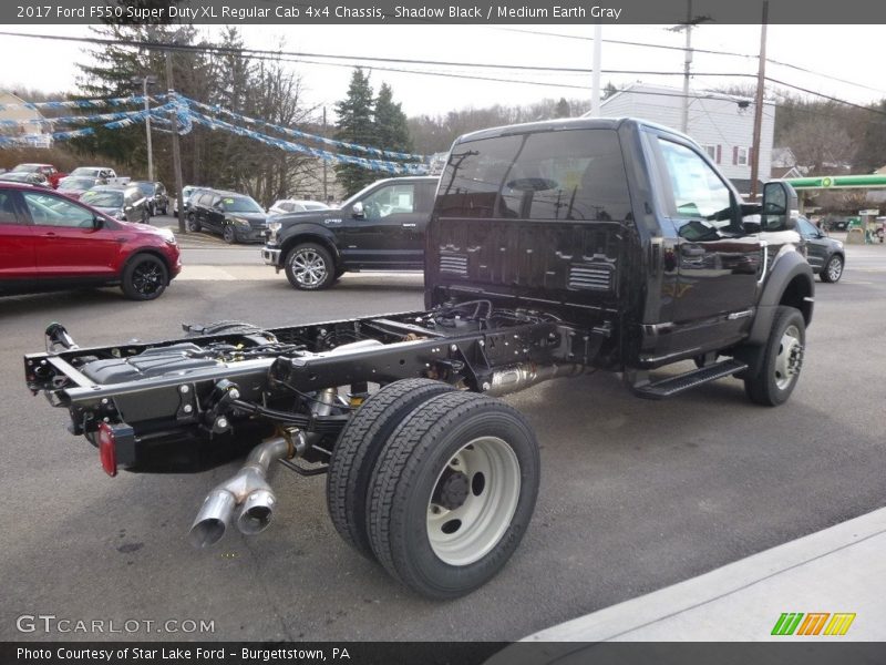 Undercarriage of 2017 F550 Super Duty XL Regular Cab 4x4 Chassis