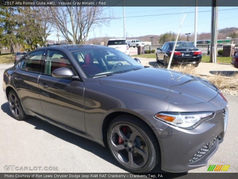 Front 3/4 View of 2017 Giulia AWD
