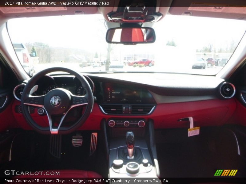 Dashboard of 2017 Giulia AWD