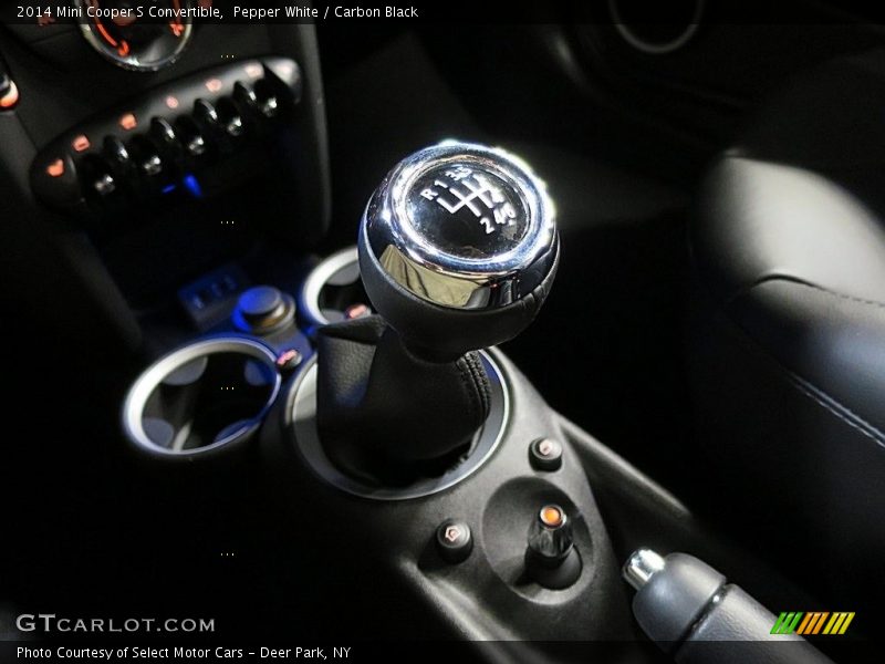 Pepper White / Carbon Black 2014 Mini Cooper S Convertible