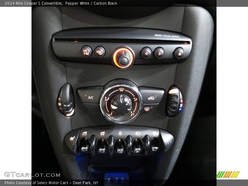 Pepper White / Carbon Black 2014 Mini Cooper S Convertible