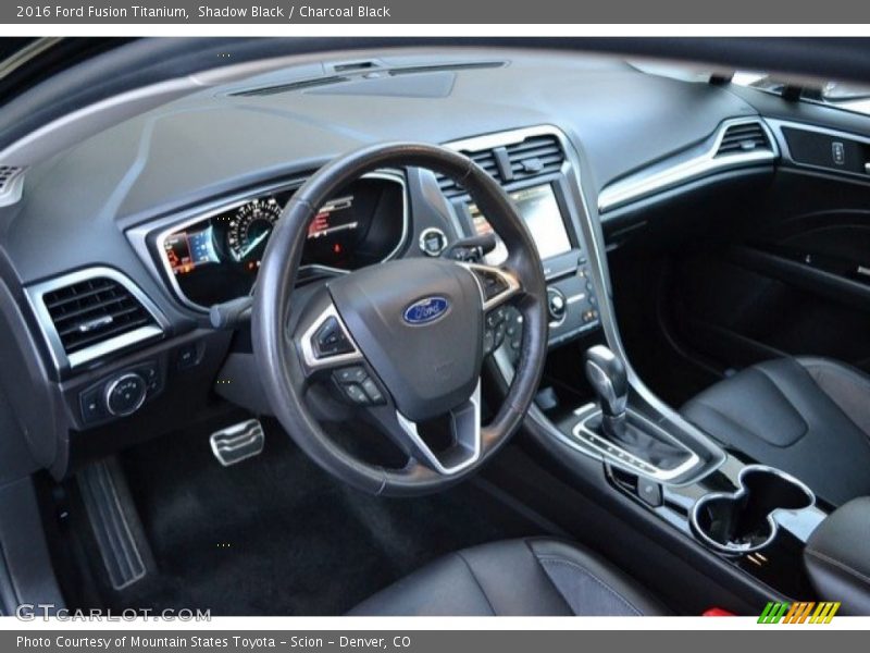 Shadow Black / Charcoal Black 2016 Ford Fusion Titanium