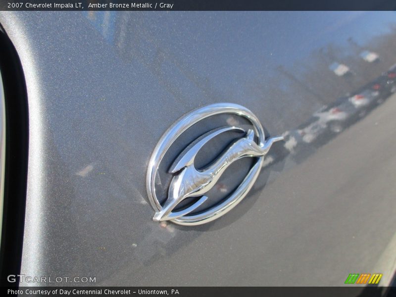 Amber Bronze Metallic / Gray 2007 Chevrolet Impala LT