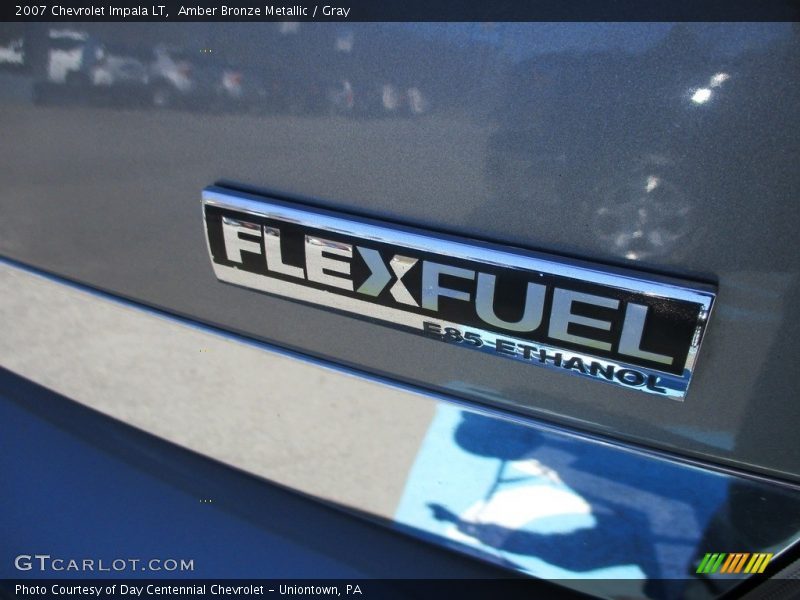 Amber Bronze Metallic / Gray 2007 Chevrolet Impala LT