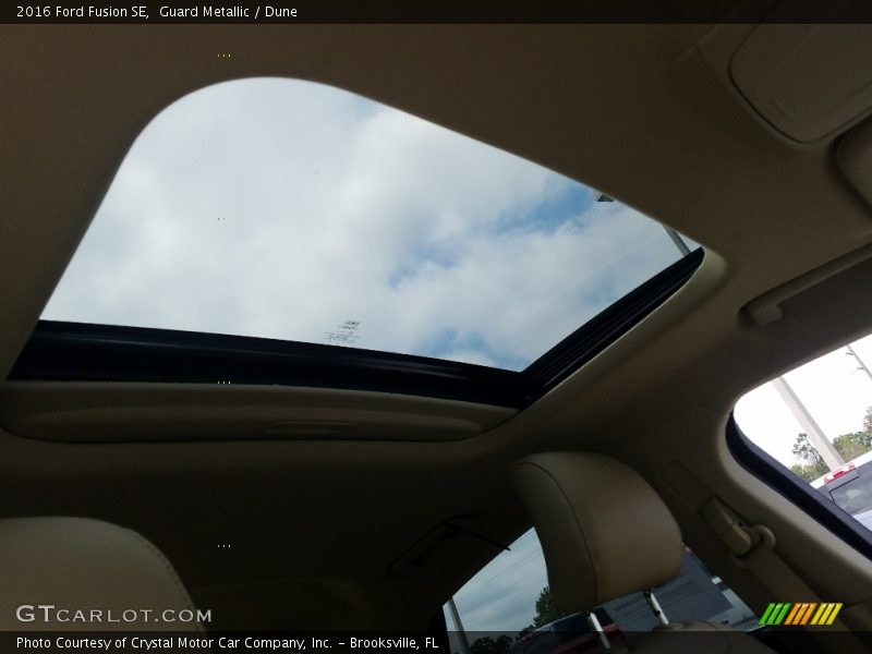 Guard Metallic / Dune 2016 Ford Fusion SE