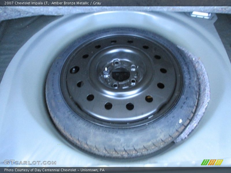 Amber Bronze Metallic / Gray 2007 Chevrolet Impala LT