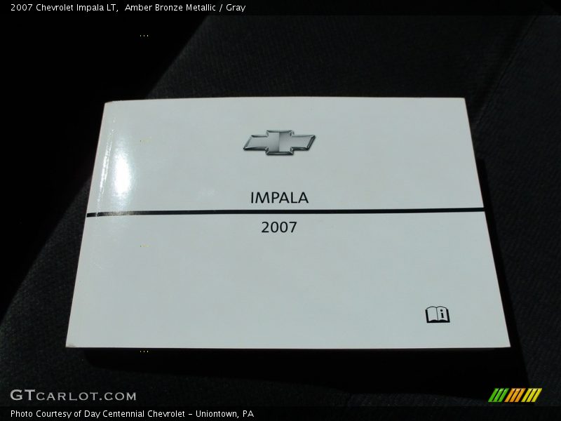 Amber Bronze Metallic / Gray 2007 Chevrolet Impala LT