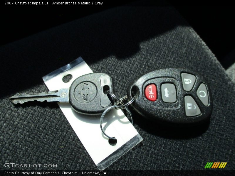 Amber Bronze Metallic / Gray 2007 Chevrolet Impala LT