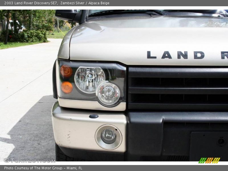 Zambezi Silver / Alpaca Beige 2003 Land Rover Discovery SE7