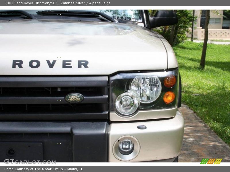 Zambezi Silver / Alpaca Beige 2003 Land Rover Discovery SE7