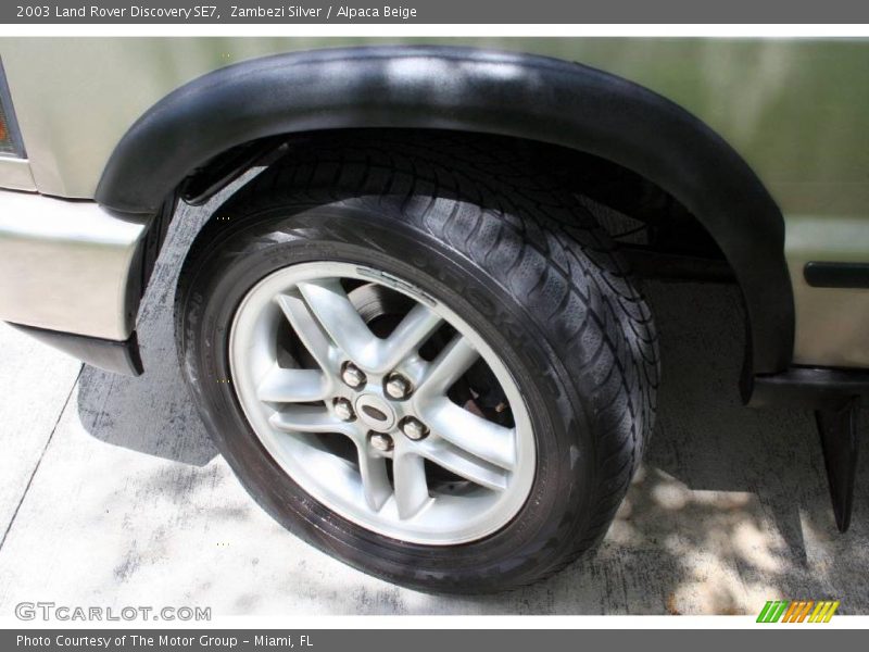 Zambezi Silver / Alpaca Beige 2003 Land Rover Discovery SE7