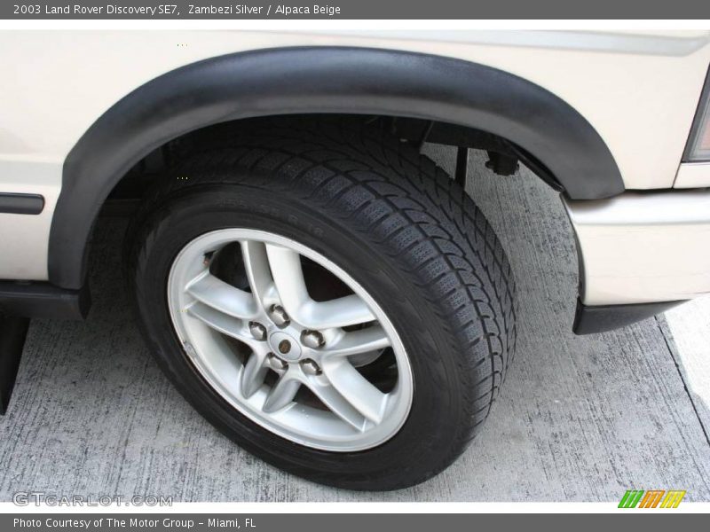 Zambezi Silver / Alpaca Beige 2003 Land Rover Discovery SE7