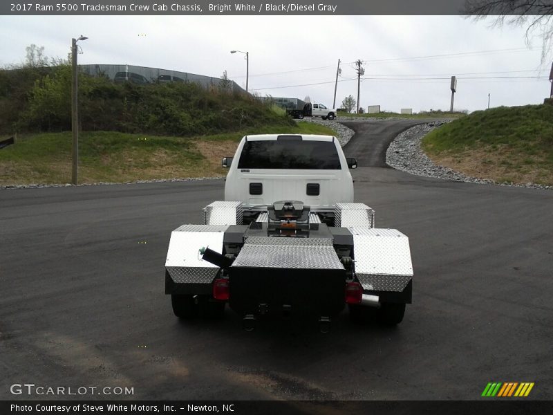 Bright White / Black/Diesel Gray 2017 Ram 5500 Tradesman Crew Cab Chassis