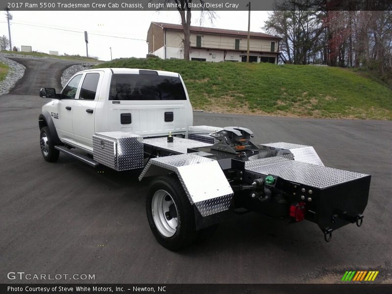 Bright White / Black/Diesel Gray 2017 Ram 5500 Tradesman Crew Cab Chassis