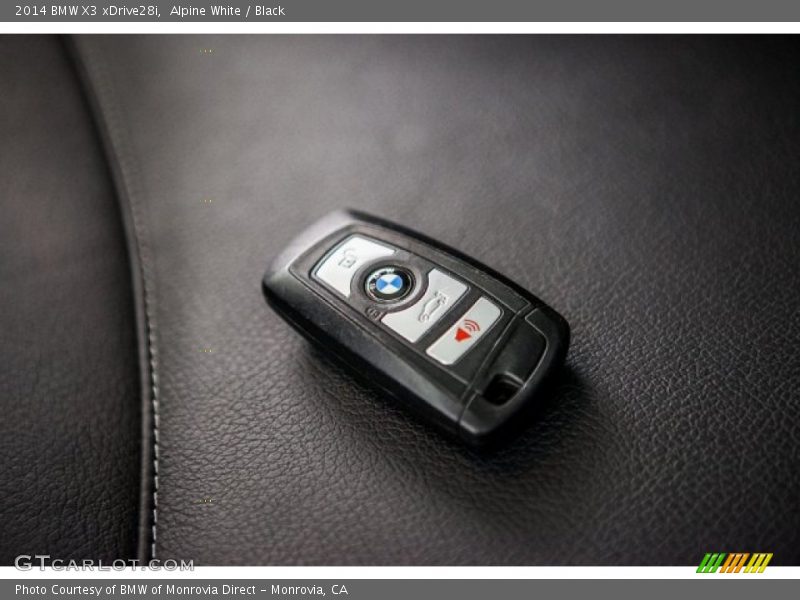 Alpine White / Black 2014 BMW X3 xDrive28i