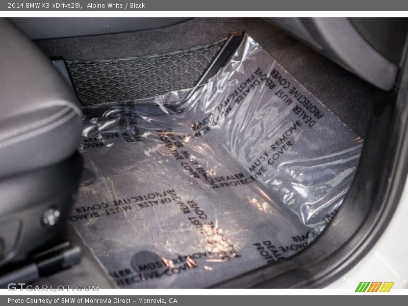 Alpine White / Black 2014 BMW X3 xDrive28i