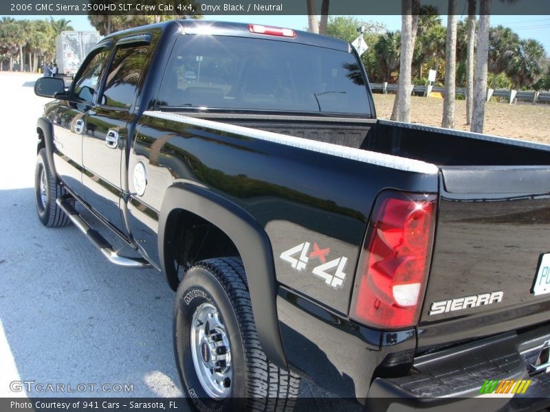 Onyx Black / Neutral 2006 GMC Sierra 2500HD SLT Crew Cab 4x4