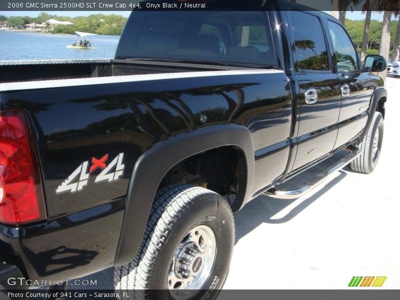 Onyx Black / Neutral 2006 GMC Sierra 2500HD SLT Crew Cab 4x4