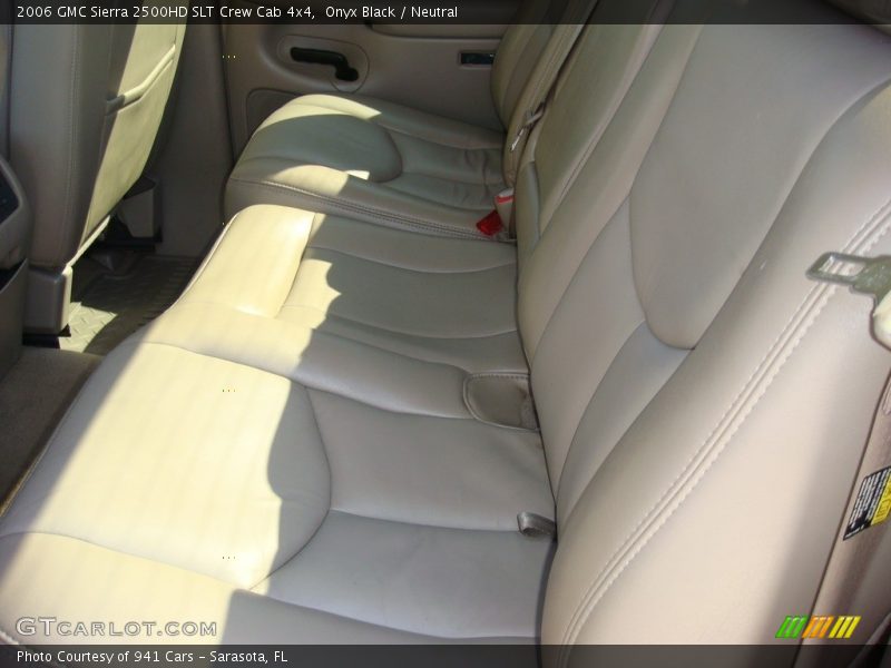 Onyx Black / Neutral 2006 GMC Sierra 2500HD SLT Crew Cab 4x4