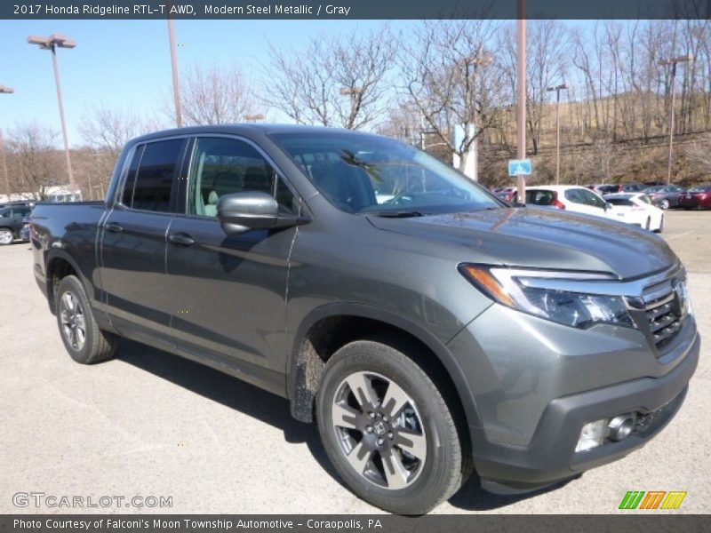 Front 3/4 View of 2017 Ridgeline RTL-T AWD
