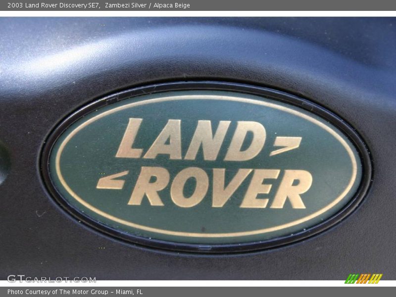 Zambezi Silver / Alpaca Beige 2003 Land Rover Discovery SE7