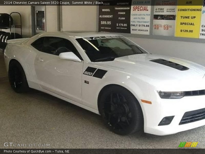 Summit White / Black 2014 Chevrolet Camaro Saleen S620 Coupe