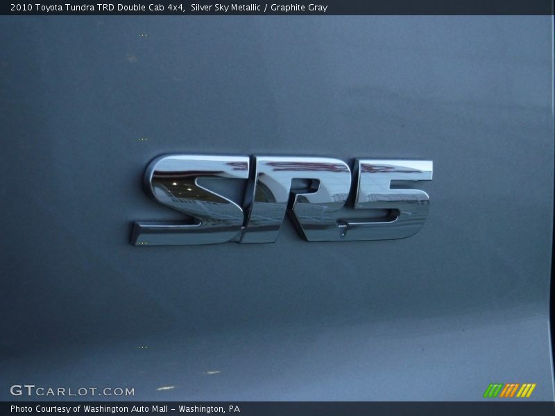 Silver Sky Metallic / Graphite Gray 2010 Toyota Tundra TRD Double Cab 4x4