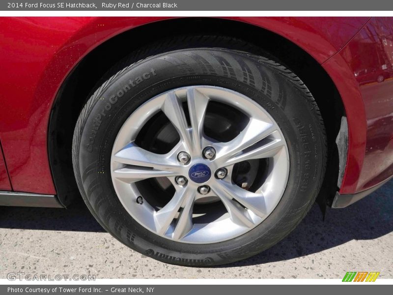 Ruby Red / Charcoal Black 2014 Ford Focus SE Hatchback