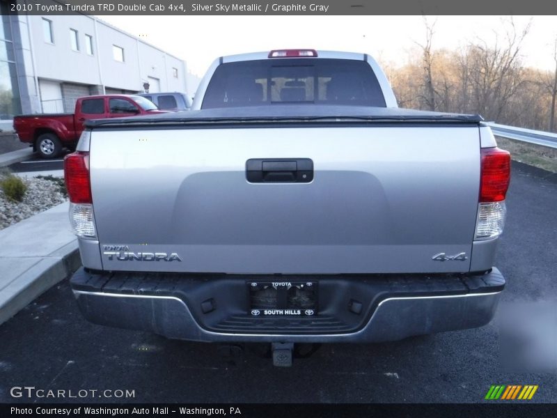 Silver Sky Metallic / Graphite Gray 2010 Toyota Tundra TRD Double Cab 4x4