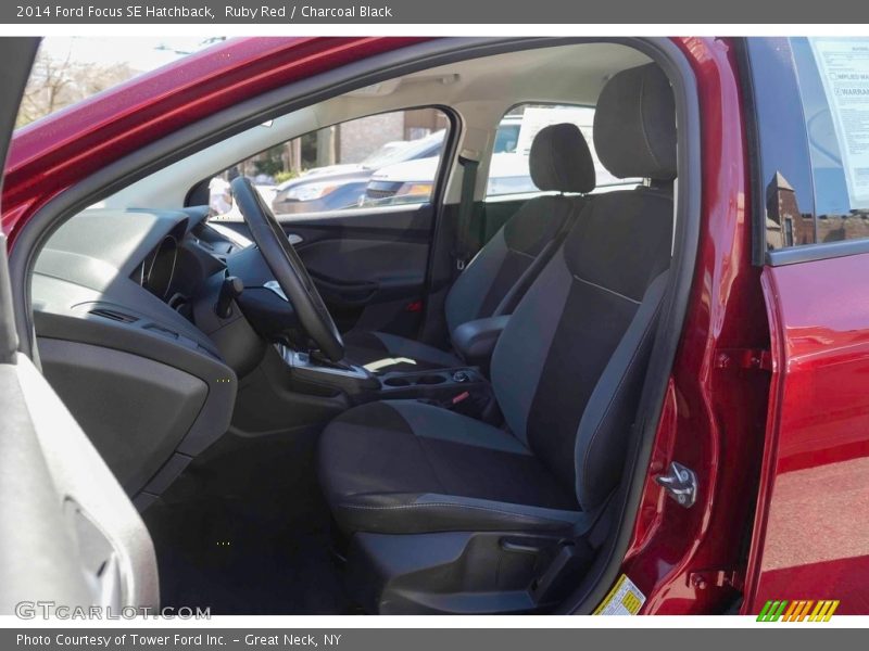 Ruby Red / Charcoal Black 2014 Ford Focus SE Hatchback