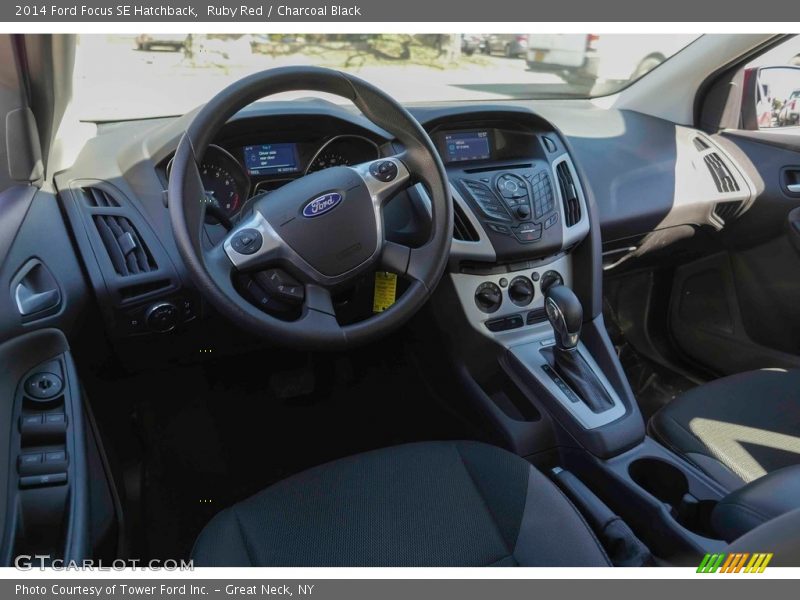 Ruby Red / Charcoal Black 2014 Ford Focus SE Hatchback