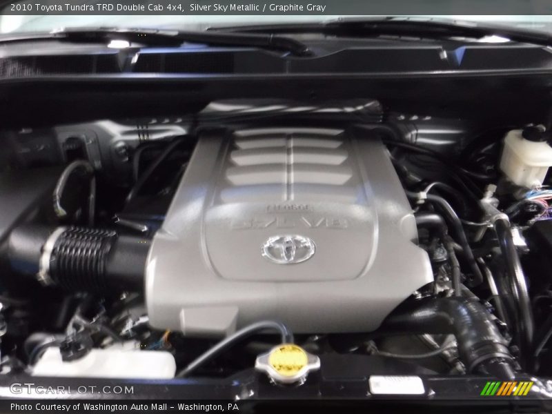 Silver Sky Metallic / Graphite Gray 2010 Toyota Tundra TRD Double Cab 4x4