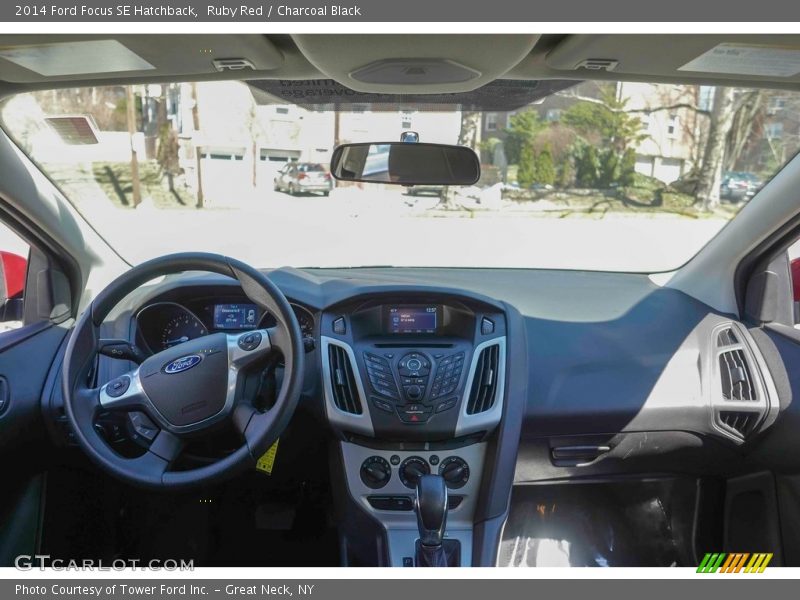 Ruby Red / Charcoal Black 2014 Ford Focus SE Hatchback
