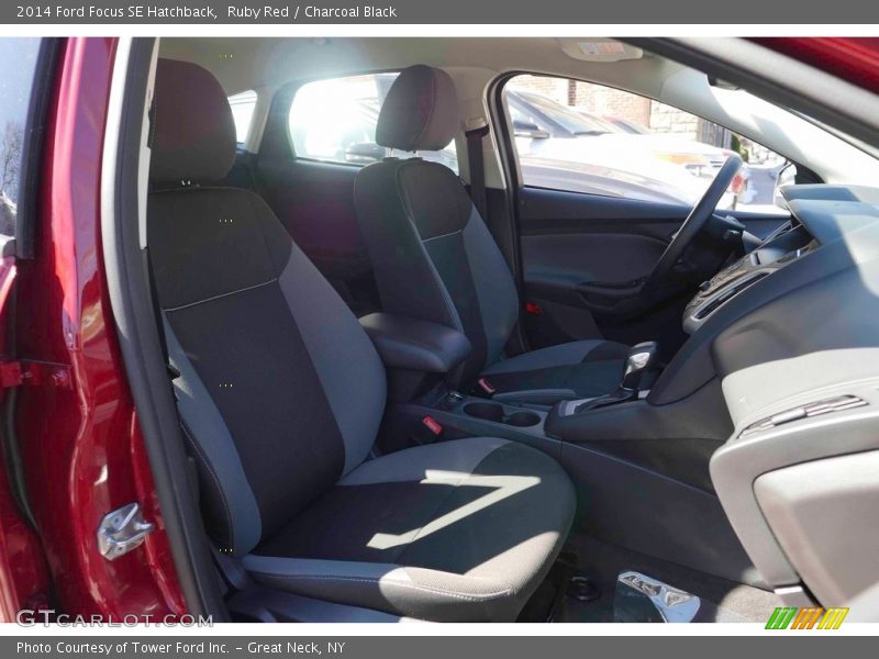 Ruby Red / Charcoal Black 2014 Ford Focus SE Hatchback