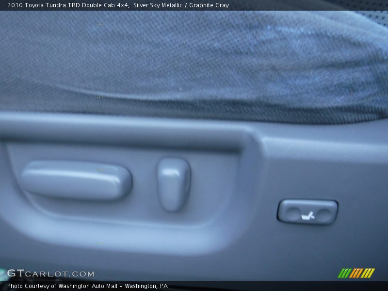 Silver Sky Metallic / Graphite Gray 2010 Toyota Tundra TRD Double Cab 4x4