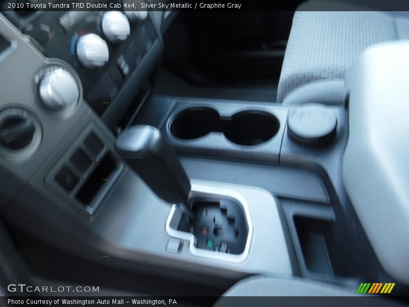 Silver Sky Metallic / Graphite Gray 2010 Toyota Tundra TRD Double Cab 4x4