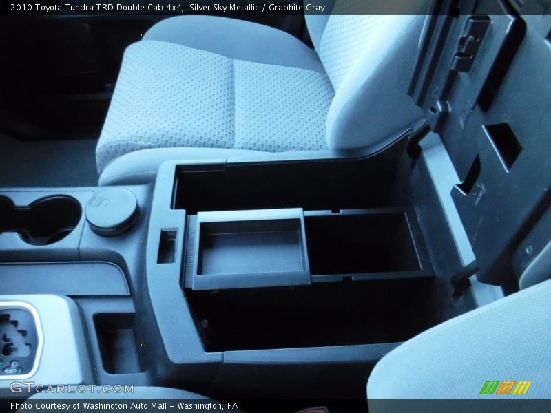 Silver Sky Metallic / Graphite Gray 2010 Toyota Tundra TRD Double Cab 4x4