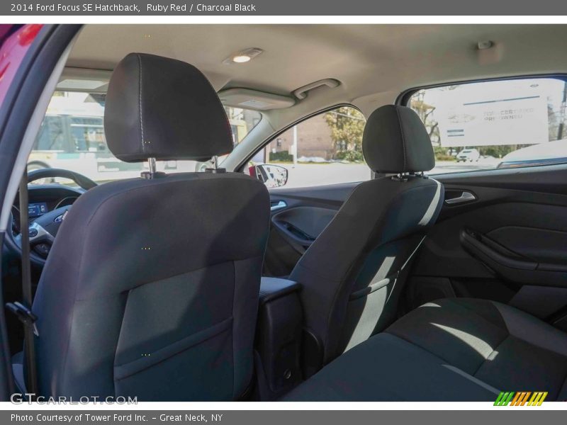 Ruby Red / Charcoal Black 2014 Ford Focus SE Hatchback