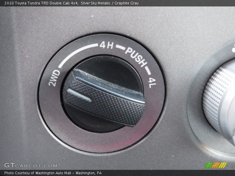 Silver Sky Metallic / Graphite Gray 2010 Toyota Tundra TRD Double Cab 4x4