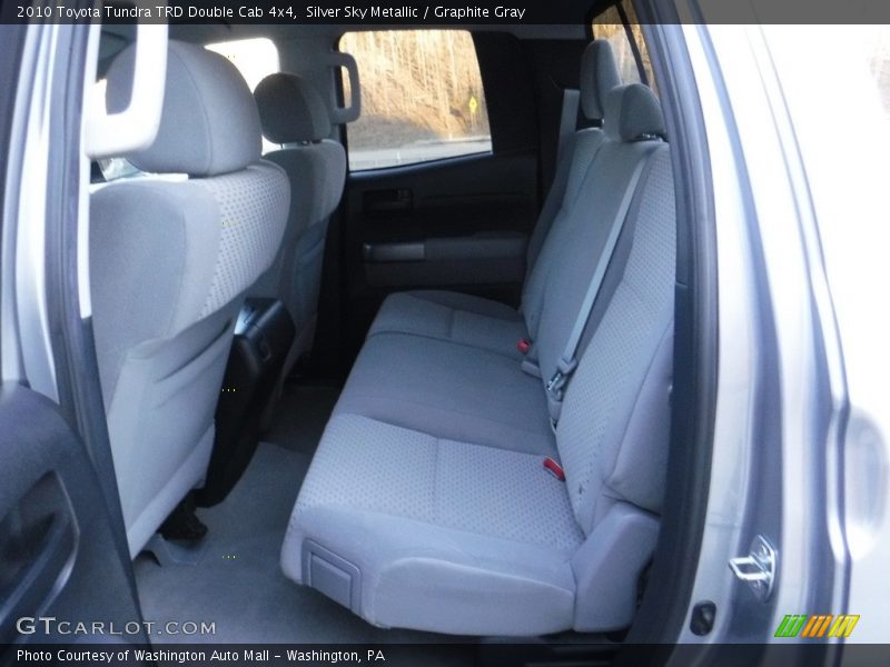 Silver Sky Metallic / Graphite Gray 2010 Toyota Tundra TRD Double Cab 4x4