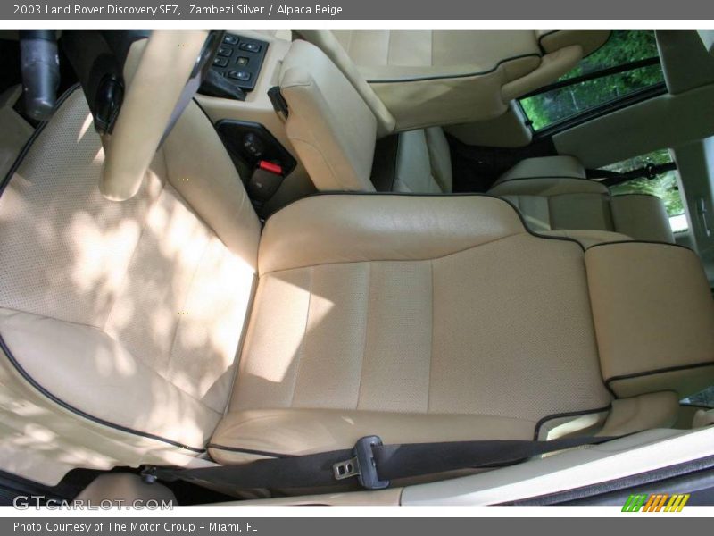 Zambezi Silver / Alpaca Beige 2003 Land Rover Discovery SE7